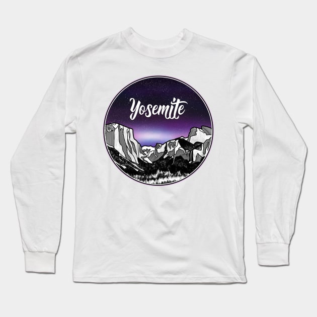 Yosemite Long Sleeve T-Shirt by mailboxdisco